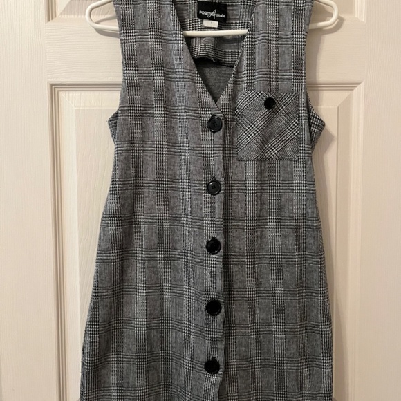 Vintage Tops - Vintage checkered tunic vest